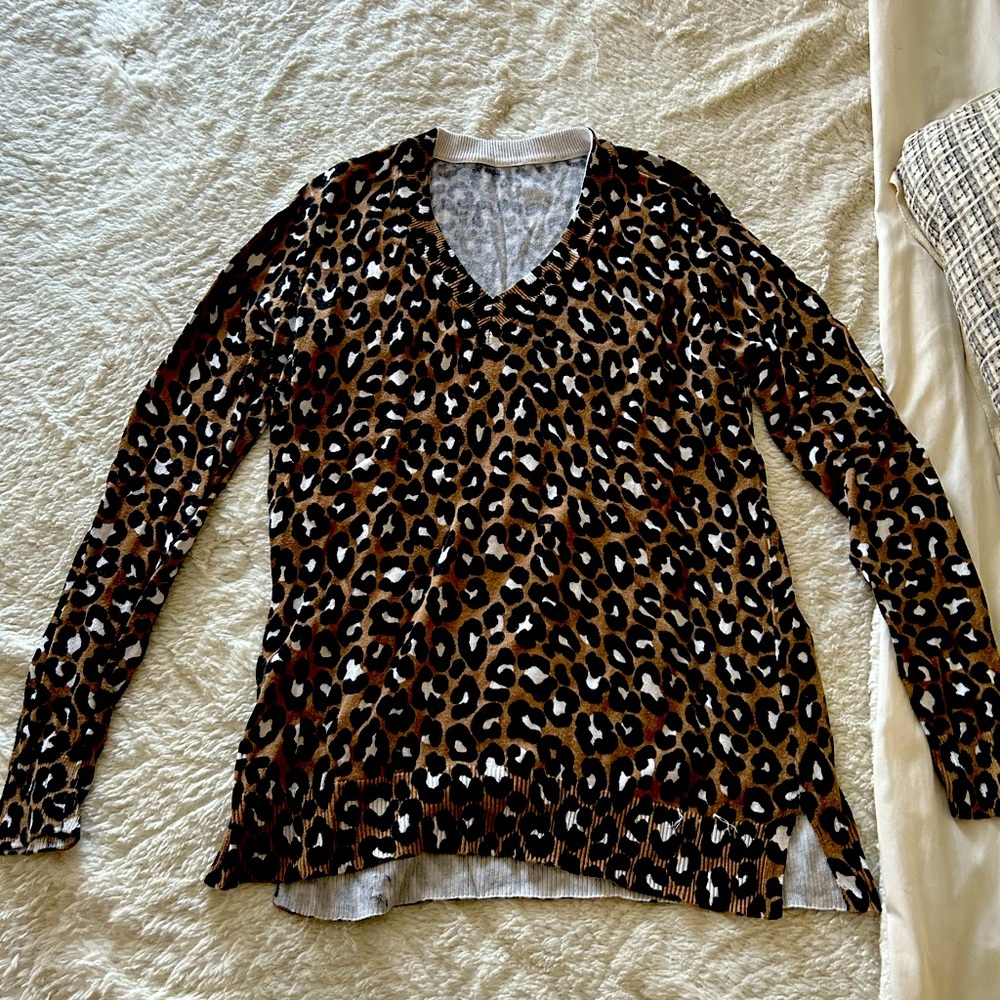 Michael Kors Cheetah Print Sweater